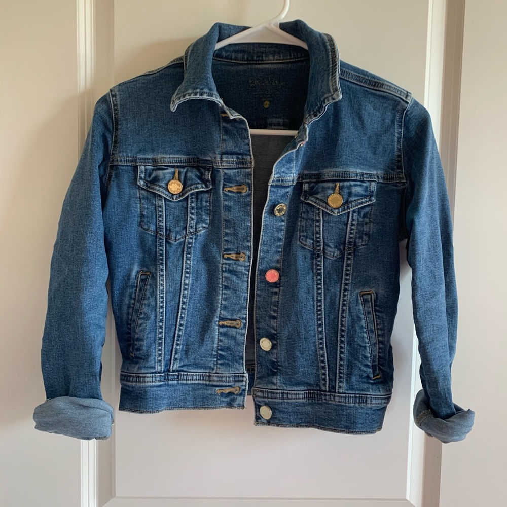 Lilly Pulitzer Blue Jean Jacket